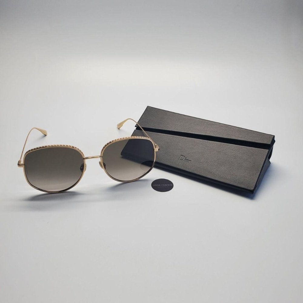 BRAND NEW DIOR DIOR BY DIOR 2 00086 SUNGLASSES - Picture 8 of 10